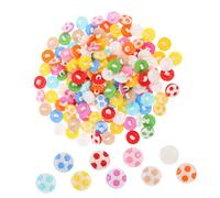 Gogogmee 150 pezzi Bottoni in Resina Forma Pallone da Calcio Colorati per Cucito Creativo Decorazioni per Maglie e Progetti DIY