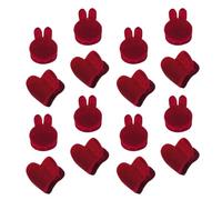 Gogogmee 16 Pezzi Mini Mollette per Chioma a Forma di Cuore Testa di Coniglio Piccole Clip Artiglio Antiscivolo per e Donne Accessori Leggeri e Portatili per Acconciature Quotidiane