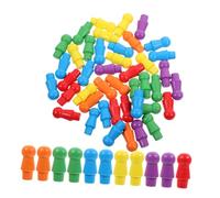Gogogmee 180 Pedine in Legno per Giochi da Tavolo Strategici Lisci e Sicuri per Cinese e Scacchi Volanti Componenti per Attività Creative