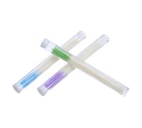Gogogmee 180 Pezzi Filo Pulizia Piercing Orecchio Elastico e Delicato per Orecchie Uso Quotidiano e Feste con Colori Verde Rosa