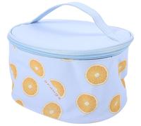 Gogogmee 1pezzi Borsa per Cosmetici Trasparente in Pu Borsa per Trucchi Portatile da Donna Organizer per Cosmetici Leggera per Viaggi e Attività all Aperto
