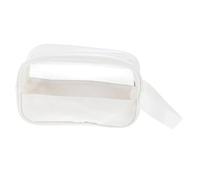 Gogogmee 1pezzi Borsa Per Trucchi Trasparente Cerniera Borsa Per Cosmetici Portatile e Compatta Organizzativa Per Articoli Da Toeletta