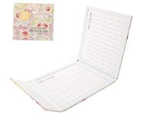 Gogogmee 1pezzi Colori Scheda Campione Unghie Con Display Per Manicure Libro Espositivo Per Nail Art e Design Unghie Per Esercizi Nail Art e Pet