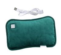 Gogogmee 1pezzi Scaldamani Elettrico Ricaricabile Usb Riscaldatore Per Mani e Stomaco Temperatura Design Portatile Verde Accessorio Per Ufficio e Attività All