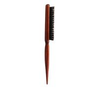 Gogogmee 1pezzi Spazzola Legno Per Ricci Con Setole Naturali Pettine Per Styling e Volume Per Tutti Tipi Di Strumento Essenziale Per Parrucchieri e Uso Personale
