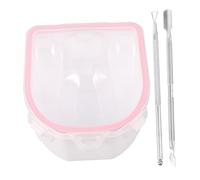 Gogogmee 1set Ciotole Per Immersione Unghie Per Manicure Strumento Per Ammorbidire Cuticole e Rimuovere Unghie Falsi Per e