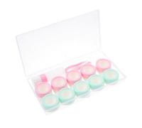 Gogogmee 1set Contenitorper Trasparente Porta Leggero e Portatile Design Chic Per Occhi Accessorio Per Viaggi e Uso
