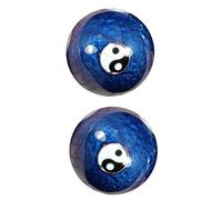 Gogogmee 1set Palline Baoding Massaggianti Ceramica Decorativa Di Sfere Antistress Per Esercizi e Relax Ottimizzate Per Massaggio e Terapia Fisica