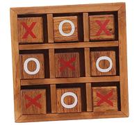 Gogogmee 1Set Tavolo Legno Toe Giochi Intelligenti per Sviluppare Abilità Strategiche e Problem Solving Intrattenimento