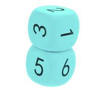 Gogogmee 2 Dadi Giganti in Schiuma EVA per Gioco Morbido e Sicuro per Apprendimento e Attività Ludiche per Scuola e Feste