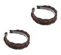 Gogogmee 2 Fasce Per Intrecciate Morbide Per Donne Comode Fasce Per Parrucca Con Design A Treccia