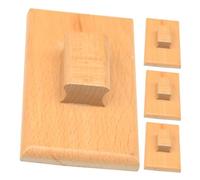 Gogogmee 2 Paia di Strumenti a Percussione in Legno, Giocattoli Musicali per Bambini, Blocchi di Sabbia Ritmici, Nacchere per Bambini, Educazione Musicale in Classe, Classe di Musica Prescolare