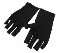 Gogogmee 2 Paia Guanti Per Modellare Le Unghie Abbronzanti Per Il Viso Luce Uv Per Unghie Forniture Per Unghie Lampada Per Unghie Uv Per Unghie Tessuto Black