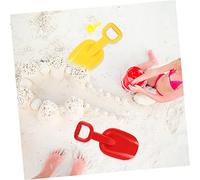 Gogogmee 2 Palette Spiaggia in Plastica per Corto Ergonomico Giochi Sabbia Estivi Leggeri e Sicuri in Cortile e Sabbiera Colore Casuale Colore Casuale