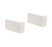 Gogogmee 2 Pezzi 30 30 Fori Scatola Di Plastica Per Set Di Punte Per Trapano Per Unghie Custodia Per Punte Per Trapano Per Manicure Contenitore Portatile Per Strumenti Per Nail Art