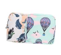 Gogogmee 2 Pezzi Borsa Per Il Ciclo Mestruale Con Cerniera Per Assorbenti Porta Rossetto Organizer Compatto Ed Elegante