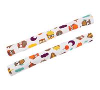 Gogogmee 2 Pezzi Coperture Manubrio Passeggino in Cotone Antiscivolo Diametro con Motivi Cartoon Protettive e Lavabili per Carrozzina Ragazzo Ragazza