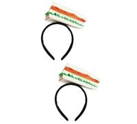 Gogogmee 2 Pezzi Copricapo Per A Forma Di Cibo Per Donne Fascia Per Modellante A Forma Di Panino Copricapo Per Feste Accessorio Per Alla Moda