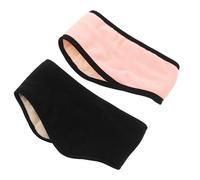 Gogogmee 2 Pezzi Cuffie Auricolari Riscaldanti e Maschera Occhi Regolabile per Dormire Copertura Protettiva Insonorizzante Antirumore per Sonno Laterale Viaggio e Uso Domestico