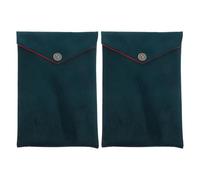 Gogogmee 2 Pezzi Custodia Bibbia in Velluto Verde Scuro 2 Pezzi, Borsa Porta Libri Sacri Versatile con Manico, Organizer Protettivo per Bibbia, Testi Religiosi e Testi Buddisti, per