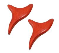 Gogogmee 2 Pezzi Di Bastoni Per Massaggio Thailandese Per Riflessologia Plantare Materiale in Legno Facili Da Impugnare E Da Usare in Viaggio