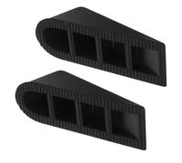 Gogogmee 2 Pezzi Dispositivi di per Porte Fermaporta Antiscivolo Fermaporta A Cuneo di in Gomma per Porte di Casa per