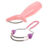 Gogogmee 2 Pezzi Epilatore Facciale Manuale Portatile Molla per Donne Rimozione Rapida con Assorbimento Sudore Compatto e Facile Usare per Depilazione