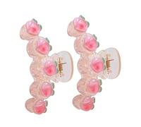 Gogogmee 2 Pezzi Fermaglio Per Alla Moda Per Coda Di Cavallo Per Donna Elegante E Delicato Per Da Bagno/doccia Design Dolce Ed Elegante