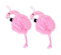 Gogogmee 2 Pezzi Flamingo Bath Toy Per Bambini E Bambine Spugna Esfoliante Per La Doccia Per Il Bagnetto Del Bambino
