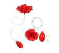 Gogogmee 2 Pezzi Giocattoli Scherzo Rosa Rossa Che Spruzza Acqua Giocattolo Ingannevole Realistico per Feste Halloween e Compleanni Materiale Plastico Resistente Facile da Usare