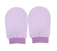 Gogogmee 2 pezzi Guanti Esfolianti Doppio per Doccia e Bagno Tessuto Vegetale Leggero Rimuove Morta e Impurità per Pulizia Schiena e Stimolazione Circolazione