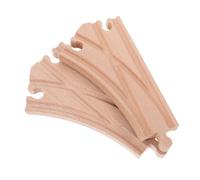 Gogogmee 2 Pezzi in Legno Connettori Per Binari Del Treno Connettori Multidirezionali Binari Per Bambini Giocattolo Educativo in Legno Y Binario Per I Giocattoli Del Set Di Treni