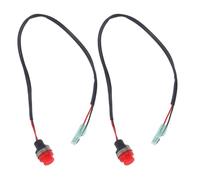 Gogogmee 2 Pezzi Interruttore Arresto Motore Barca con Pulsante Start Stop senza Chiave Resistente e Anti- Compatibile Motori Fuoribordo Generici e Sicurezza Emergenza Yacht