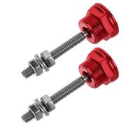 Gogogmee 2 Pezzi Kit di Chiusure Rapide per Cofano Auto Serratura Pulsante per Fissaggio Esterno Veicolo Sblocco Veloce e Sicurezza Bonnet Accessorio Racing Resistente e Compatto