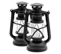 Gogogmee 2 Pezzi Lampada a Cherosene in Miniatura LED per Casa delle Bambole Micro Ornamento Paesaggistico Vintage Luce Soffusa Accessori Decorativi per Scene in Miniatura e Fai da Te