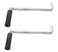 Gogogmee 2 Pezzi Manovella per Serra in Plastica Resistente Maniglia Antiscivolo per Avvolgimento Laterale Film Strumento Manuale per Sollevamento Finestra e Tende da Sole