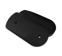 Gogogmee 2 Pezzi Pedali in Plastica Neri per Macchine Stepper e Ellittiche Piattaforme Fitness Antiscivolo per Allenamento Indoor e Palestra Parti di Ricambio Resistenti e Sicure per