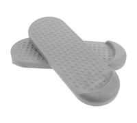 Gogogmee 2 Pezzi Pedali Sostitutivi per Macchine Ellittiche e Vogatori Pedane in Plastica Grigia Ergonomiche per Piattaforme Stepper Fitness Facili da Installare e Pulire Accessori