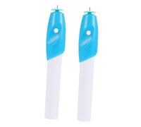 Gogogmee 2 Pezzi Penna Elettrica Quilling Strumento Artigianale per Carta Compatta e Leggera Facile da Usare con Controllo Pulsante per Rotazione Adatta Progetti DIY Carta