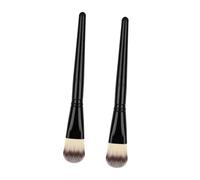 Gogogmee 2 pezzi Pennelli Viso in Nylon per Maschera Argilla Applicatori Compatti e Resistenti per Distribuzione Precisa e Pulita Facili da Trasportare per Uso Quotidiano e Viaggi