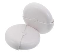 Gogogmee 2 Pezzi Pennello Fondotinta Liquido Onde con Copertura Rotante Spazzola Multiuso per Viso per Fondotinta in Crema e Polvere Design Adattabile Facile da Pulire e Portatile