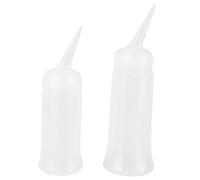 Gogogmee 2 pezzi per Trasparenti e Piccolo Applicatori per Colore Shampoo e Trattamenti Precisi per Salone Parrucchiere