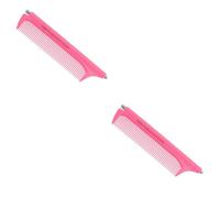 Gogogmee 2 Pezzi Pettine Per Lo Styling Per Parrucchieri Pettine Per Il Taglio Dei in Plastica A Codino Confezione Casuale Forniture Per Barbieri