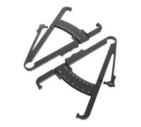 Gogogmee 2 Pezzi Plicometro Caliper per Misurazione Grasso Corporeo Strumento Portatile Dual Scale per Spessore Pliche Cutanee Resistente e Palestra per Braccia Addome e Cosce