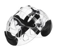 Gogogmee 2 Pezzi Protezione Viso Taekwondo Karate Kickboxing Casco Trasparente Rimovibile per Sparring Allenamento Arti Marziali