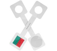 Gogogmee 2 Pezzi Scheda di Test Dell’occhio Dominante 2 Pezzi Strumento di Test Optometrico Compatto per Esame della Vista Attrezzatura per Visite Oculistiche Professionali in Cliniche e
