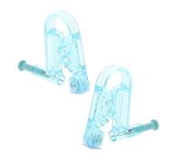 Gogogmee 2 Pezzi Strumento per Piercing Orecchio Portatile Facile Usare Formazione per Adulti Kit Indolore Te per Forare i Buchi alle Orecchie Casa Viaggio
