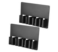 Gogogmee 2 pezzi Supporti da Parete per Tagliacapelli e Strumenti da Parrucchiere Organizer Compatto in Plastica Resistente per Studi e Ambienti Professionali Accesso Rapido Forbici e