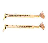 Gogogmee 2 Pezzi Supporto Regolabile per Altezza Letto Estetico Staffa Telescopica con Meccanismo di Sollevamento e Tirante Regolazione Altezza e Angolo per Lettino Spa Massaggi Robusto