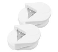 Gogogmee 2 Pezzi Taglierina Angolare per Carta Puncher per Angoli Rotondi con Raccolta Scarti Strumento Portatile per Scrapbooking Foto e Progetti DIY in Ufficio e Scuola